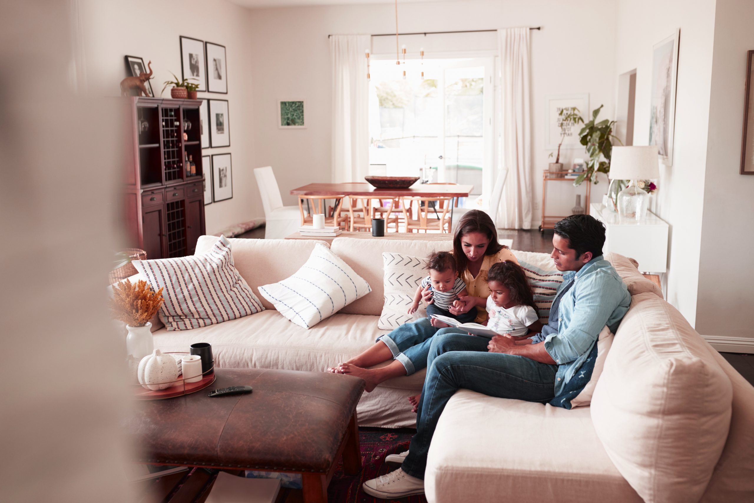 family reading